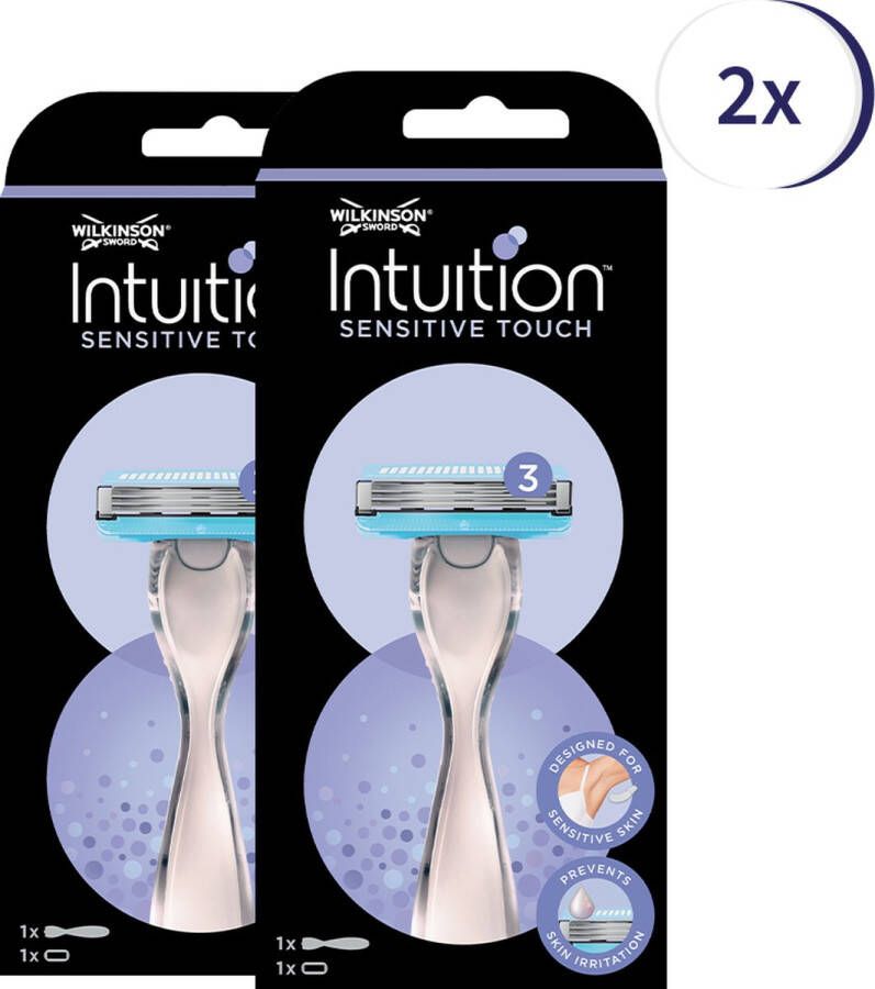 Wilkinson Woman Scheermes Intuition Sensitive Touch 6 mesjes Voordeelverpakking