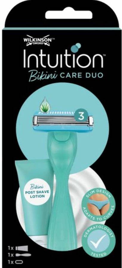 Wilkinson Intuition Scheermes Bikini Care Duo 3 stuks