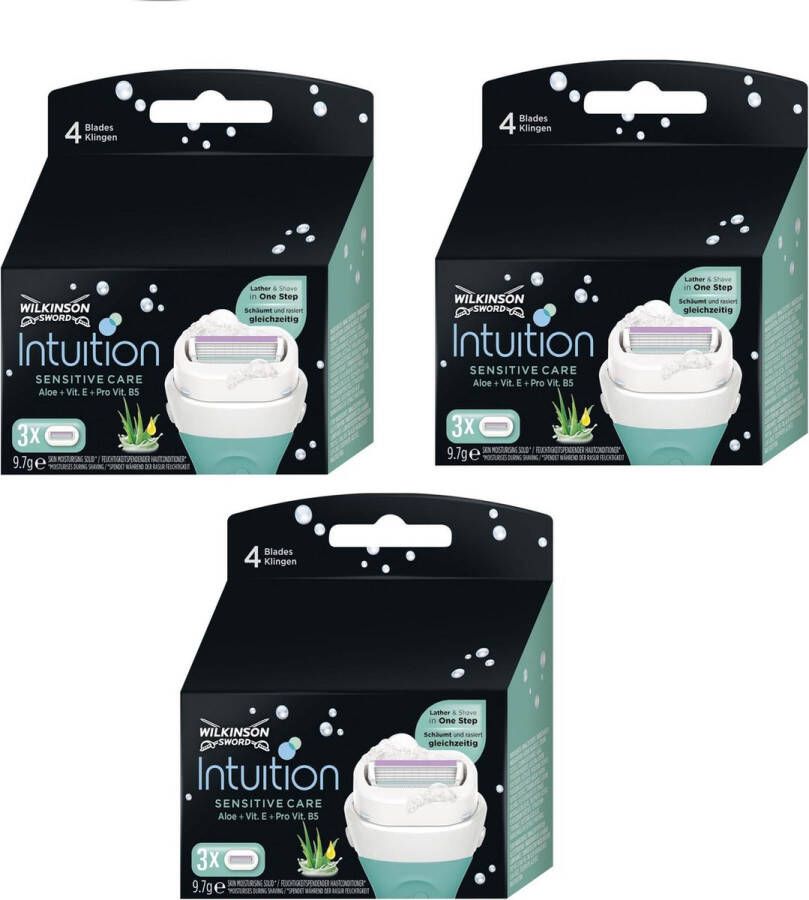 Wilkinson Intuition Sensitive Navulscheermesjes 9 stuks