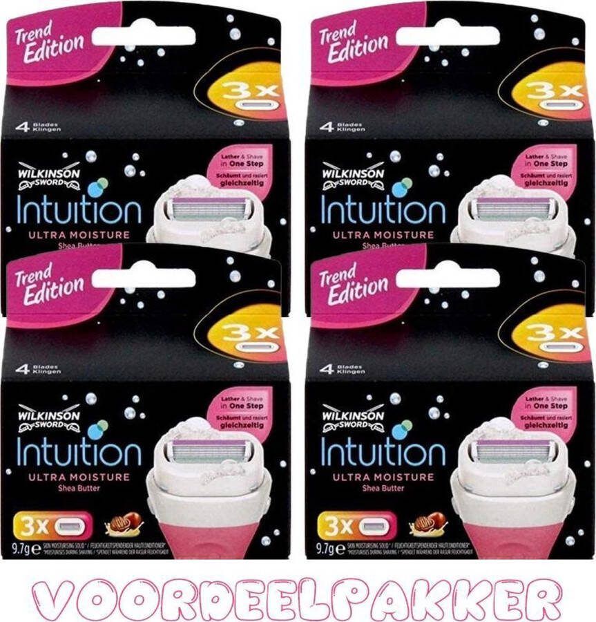 Wilkinson Intuition Wilkinson sword Intuition Ultra Moisture Scheermesjes 12 Stuks