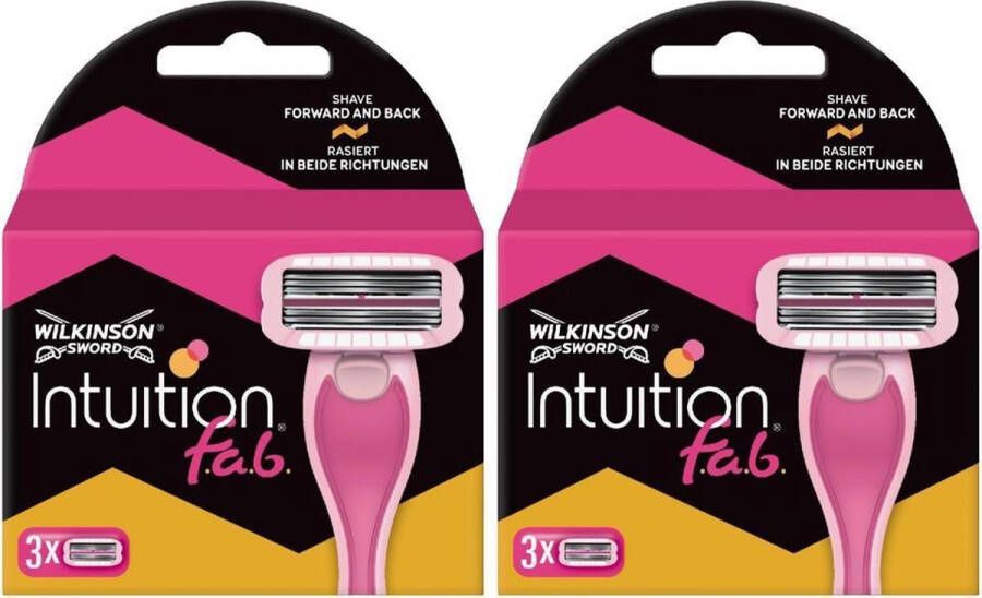 Wilkinson Scheermesjes Intuition f.a.b. 6 mesjes (2x3)