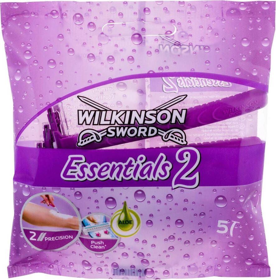 Wilkinson Sword Essentials 2 ( 5ks ) Jednorázová dámská holítka