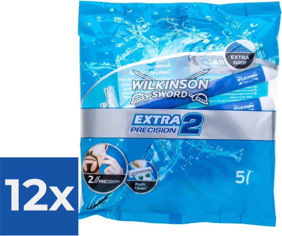 Wilkinson Sword Extra 2 Precision 5st. Voordeelverpakking 12 stuks