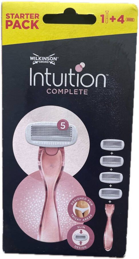 Wilkinson Sword Intuition Complete Scheermes met 4 Navulmesjes