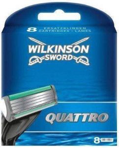 Wilkinson Sword Quattro Titanium 8 stuks Scheermesjes