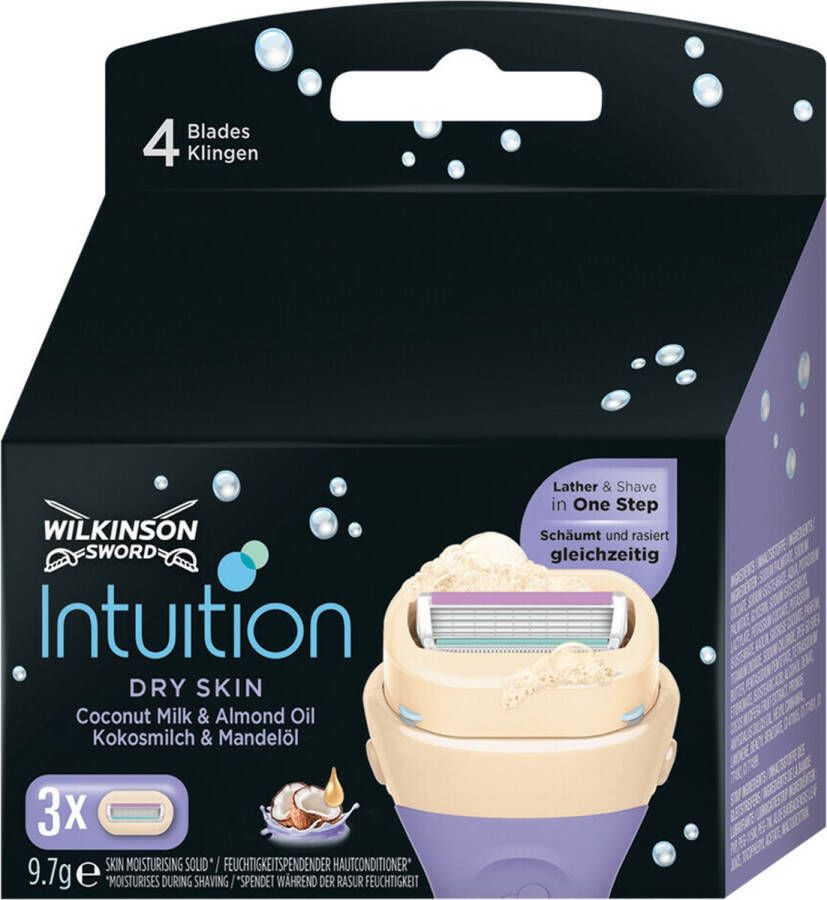 Wilkinson Sword Wilkinson Scheermesjes Wilkinson Intuition Mesjes Dry Skin 3 mesjes