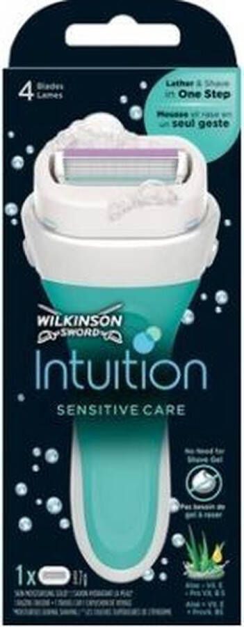 Wilkinson Sword Wilkinson Scheermesjes Wilkinson Intuition Naturals Sensitive Care