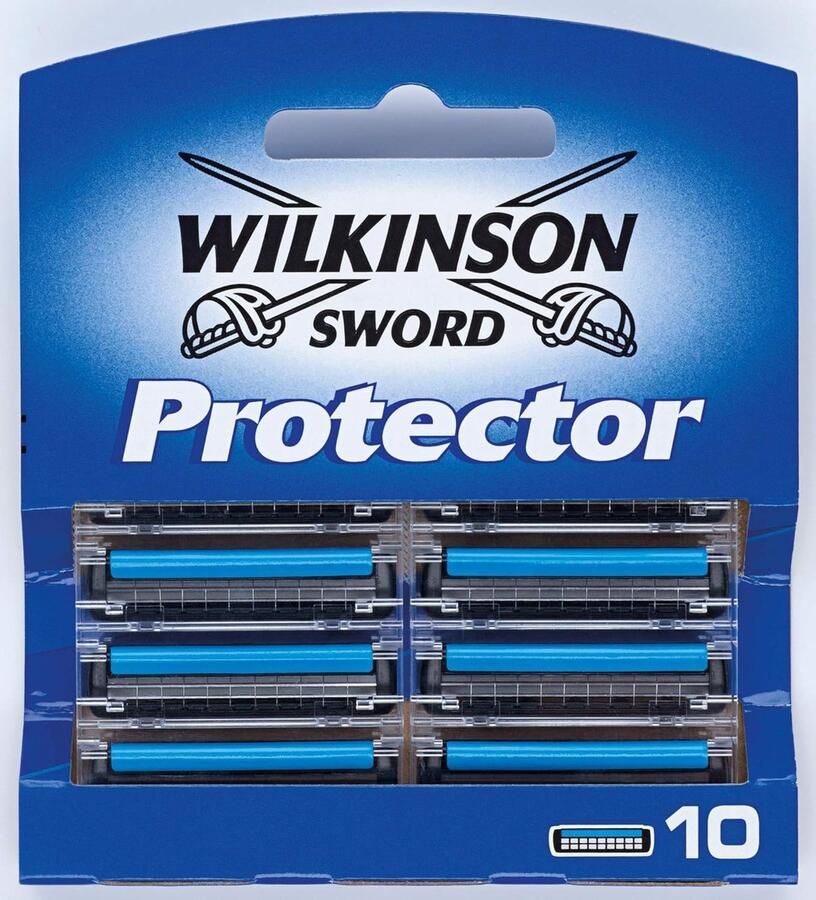 Wilkinson Sword Protector Scheermesjes voor Heren 10 stuks