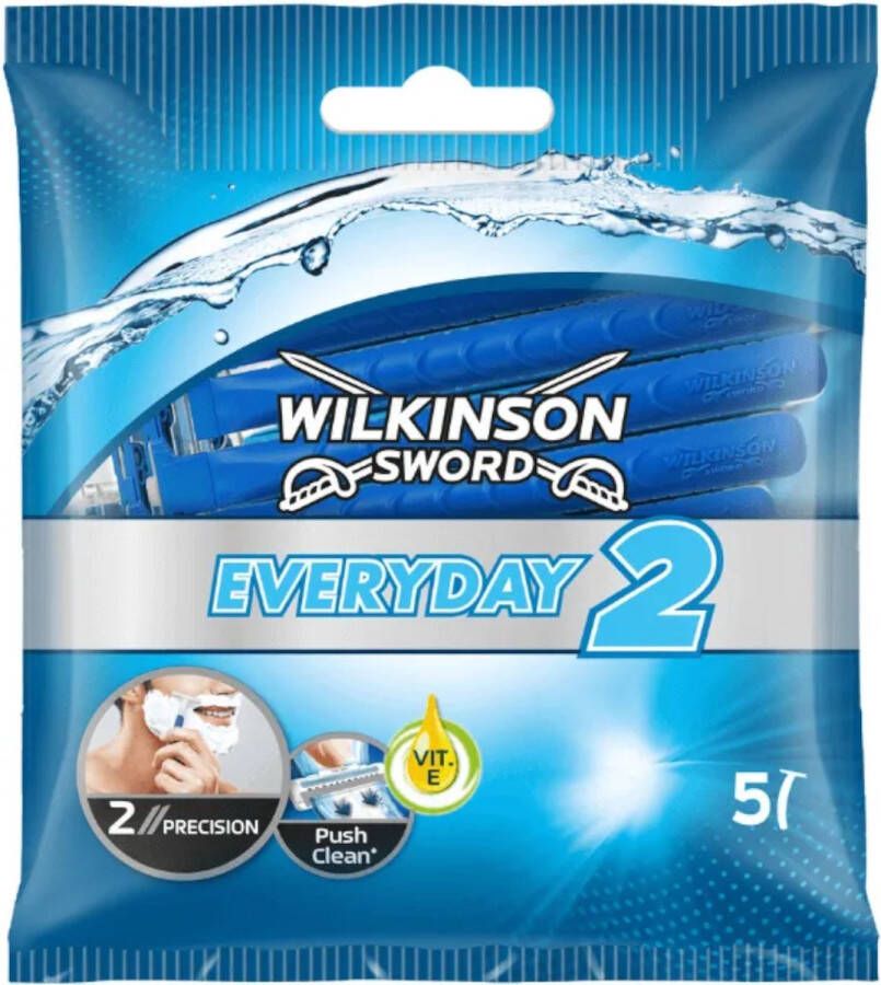 Wilkinson Sword Wilkinson Wegwerpscheermesjes Essentials 2 For Men 5 stuks