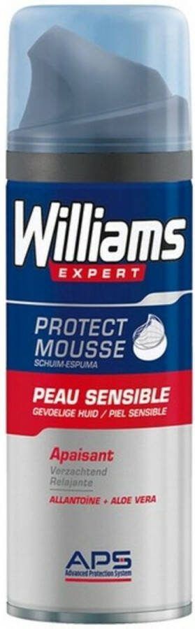 Williams Expert Williams Shave Foam Sensitive Spray 200 ml Scheerschuim
