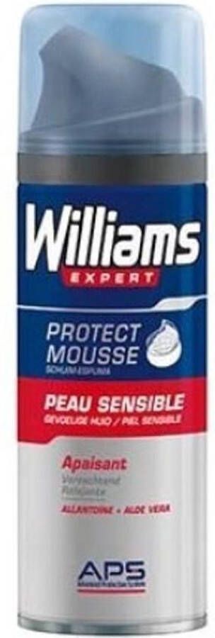 Williams Expert Williams Shave Foam Sensitive Spray 200 ml Scheerschuim