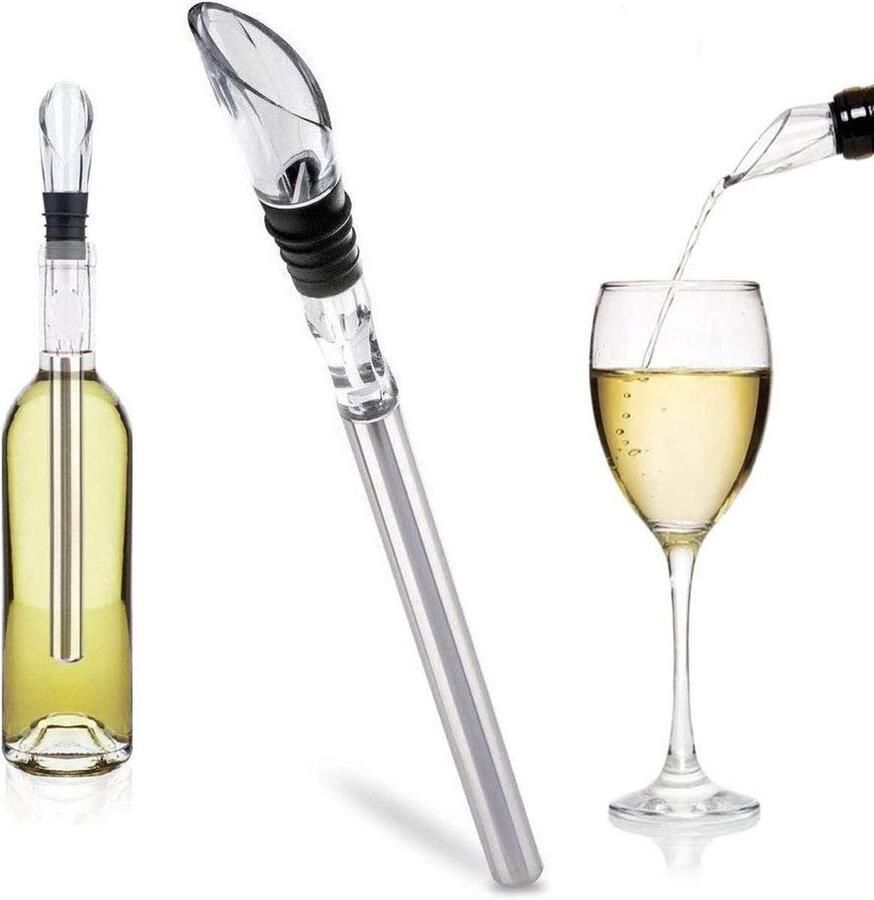 Willstar Wijnkoeler Stick Wijnkoeler Staaf Wijn fles koeler Wijnschenker