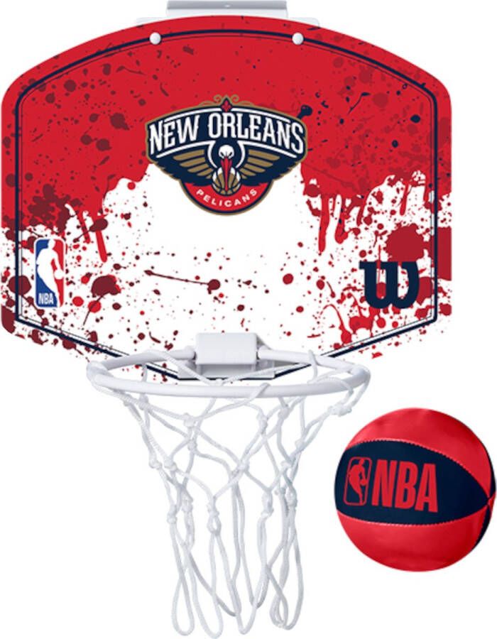 Wilson NBA Team Mini Hoop Team New Orleans Pelican