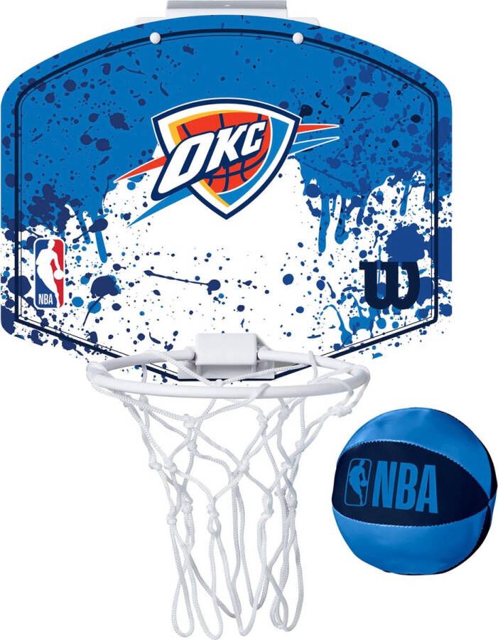 Wilson NBA Team Mini Hoop Team Oklahoma City Thund