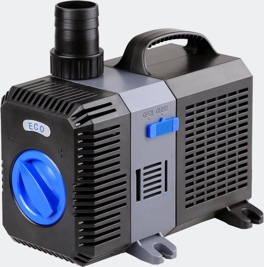 Wiltec Wildanger Technik GmbH SunSun CTP-4800 SuperEco vijverpomp 4500l u 30W energie zuinige pomp; ECO Multistrobe