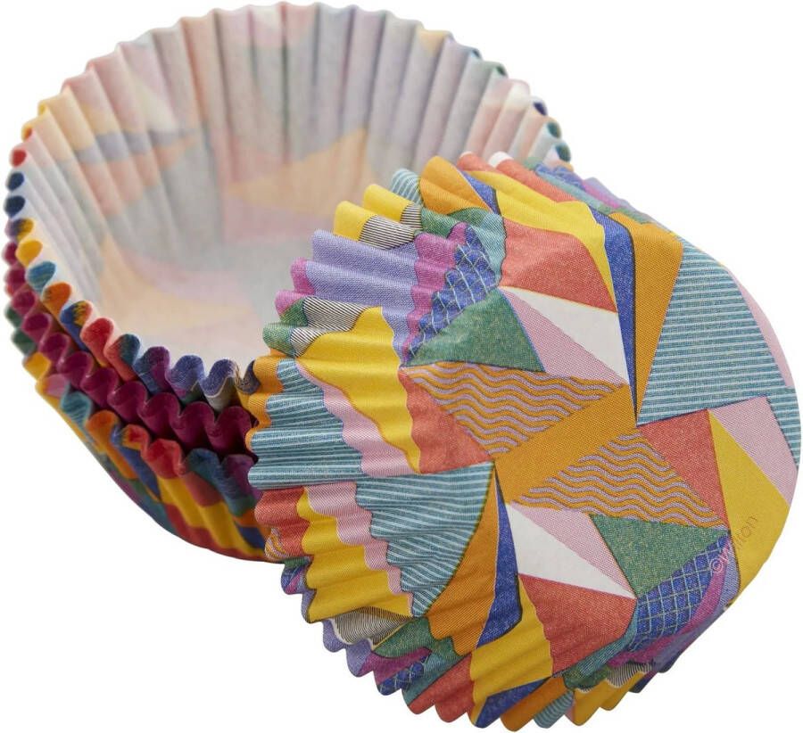 Wilton Cupcake Vormpjes Papier Muffinvorm Kleuren Driehoek 75 Stuks