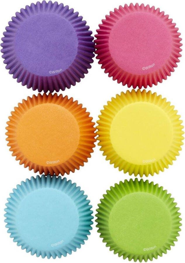 Wilton Cupcake Vormpjes Papier Muffinvorm Regenboog 300 Stuks