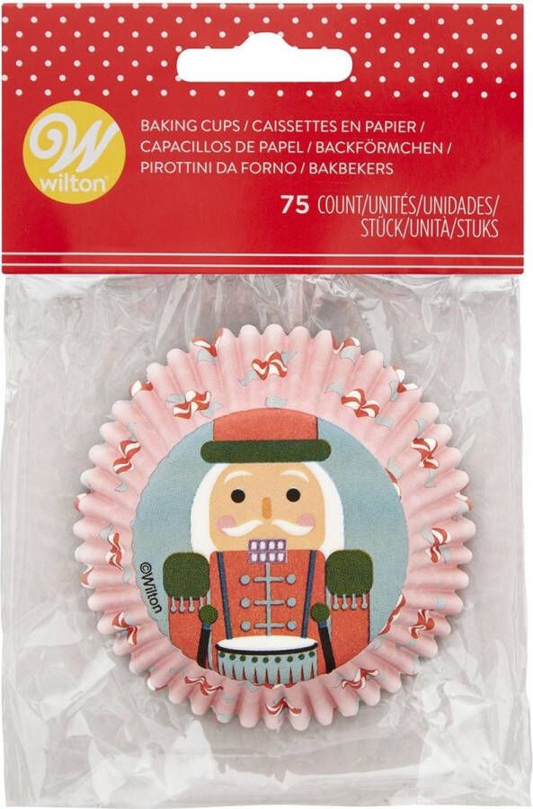 Wilton Cupcakevormpjes Notenkraker pk 75