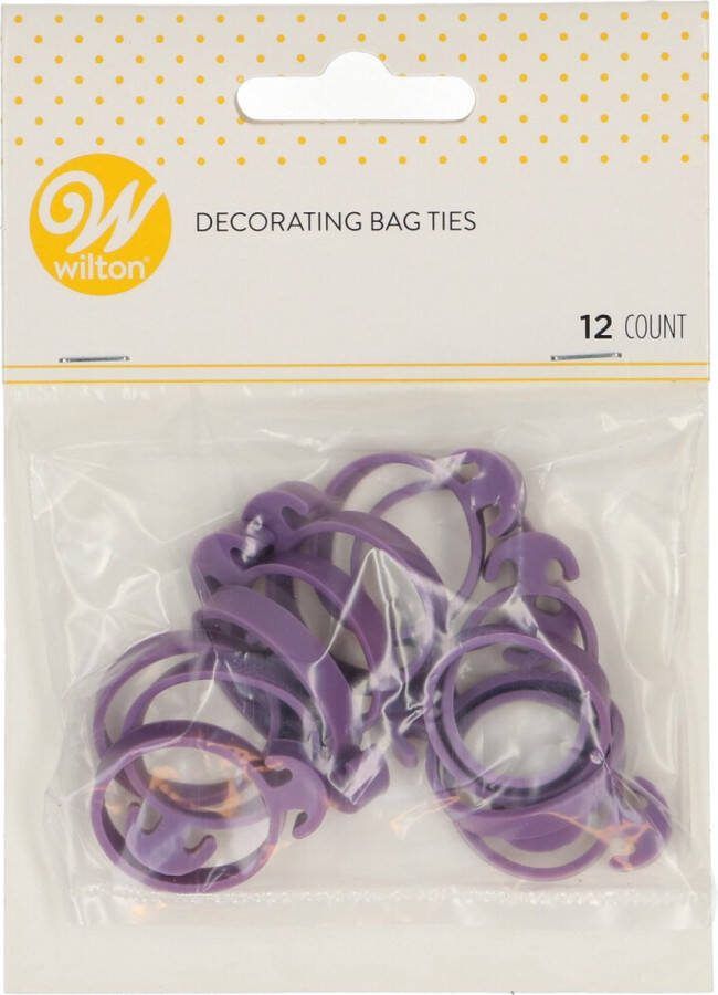 Wilton Icing Bag Ties Binders voor Spuitzakken 12st