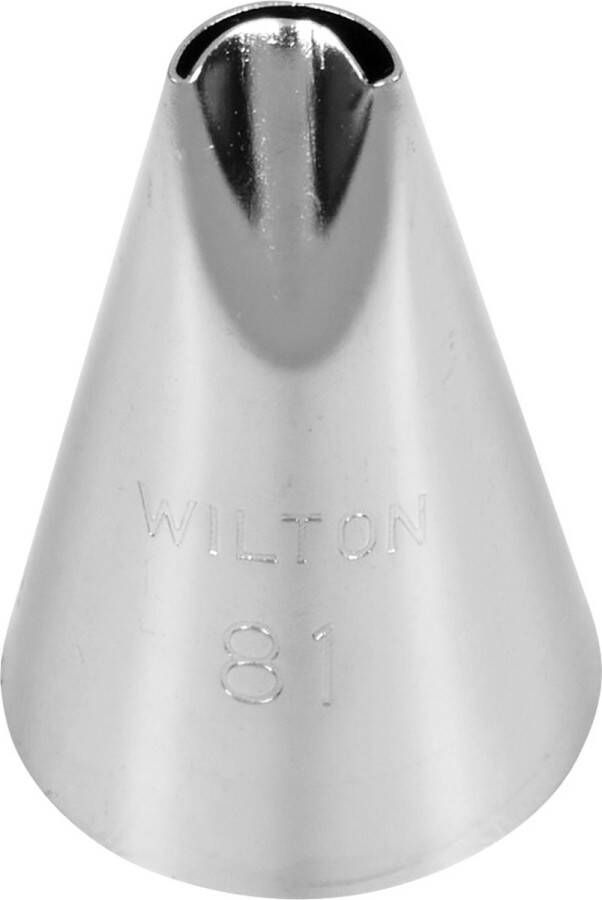 Wilton Spuitmondje Garneerspuit voor Taartdecoratie RVS #081 Special Tip