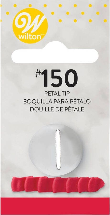 Wilton Spuitmondjes Set Garneerspuit voor Taartdecoratie RVS #150