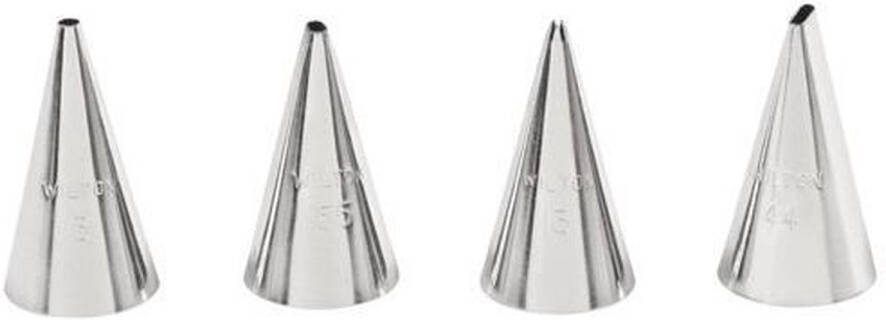 Wilton Spuitmondjes Set Garneerspuit voor Taartdecoratie Handschrift #3 #55 #13 #44