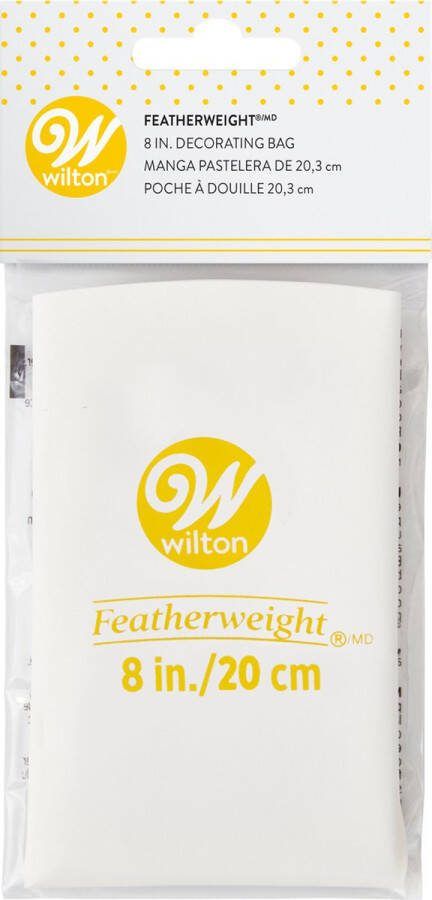 Wilton Spuitzak Herbruikbaar Lichtgewicht Slagroomspuit Garneerspuit 20 cm