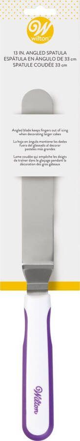 Wilton Taart Spatel met Hoek Glaceermes Spatula -Taartversiering 32 5 cm