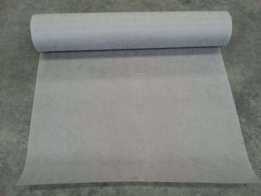 Win-trading.nl Gronddoek non-woven nonwoven worteldoek geotextiel 150 gr m² Rol 50 x 2 mtr zwart