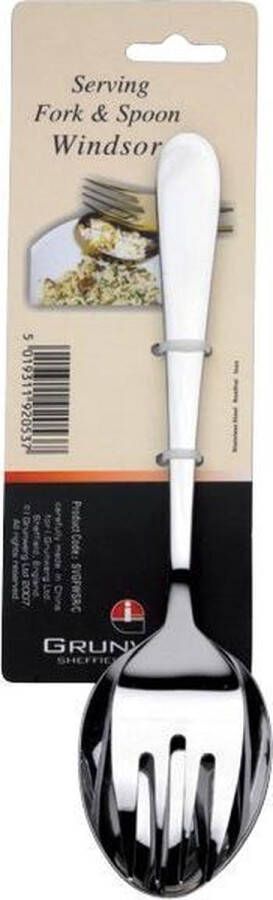 Windsor Serveerset Lepel & Vork RVS