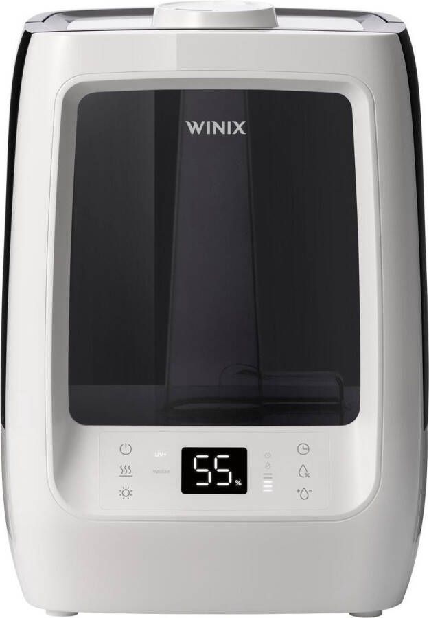 Winix Luchtbevochtiger L500 3 in 1 Ultrasone luchtbevochtiger met UV-C technolgie en Aromatherapie Geschikt voor alle ruimtes tot 50m² Volledig automatsiche luchtbevochtiger met afneembare 7 5 liter watertank