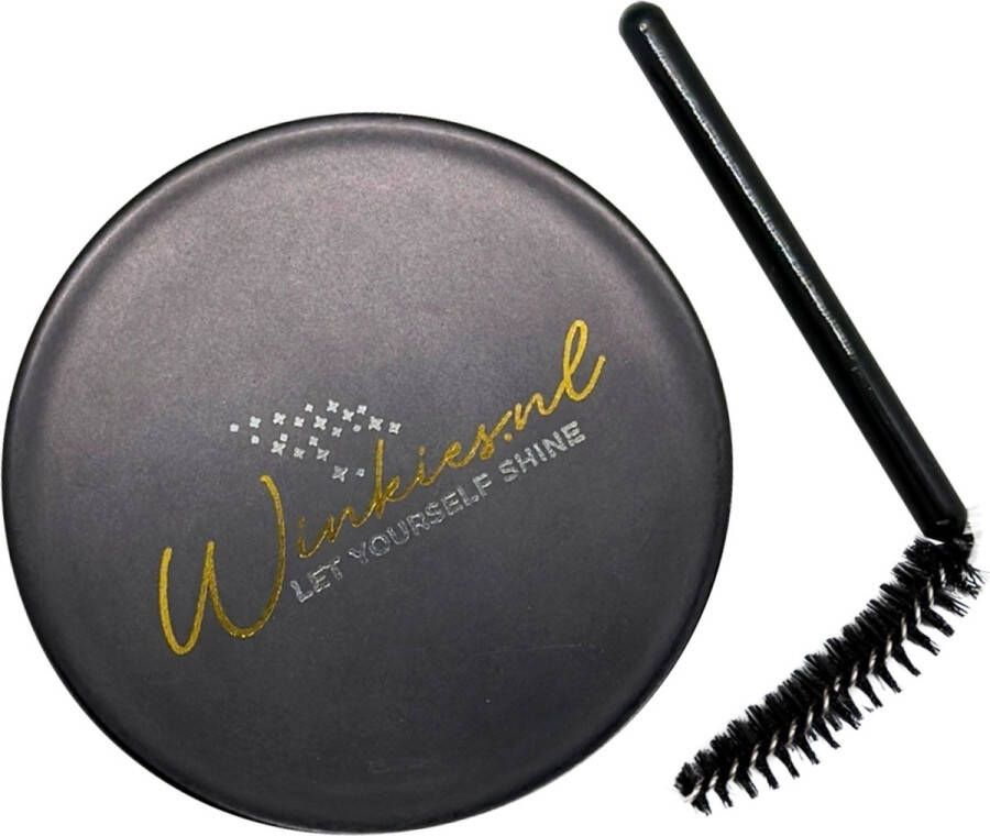 Winkies Cosmetics Winkies Eyebrow lamination gel Wenkbrauwgel Transparant Borstel Brush Wimper