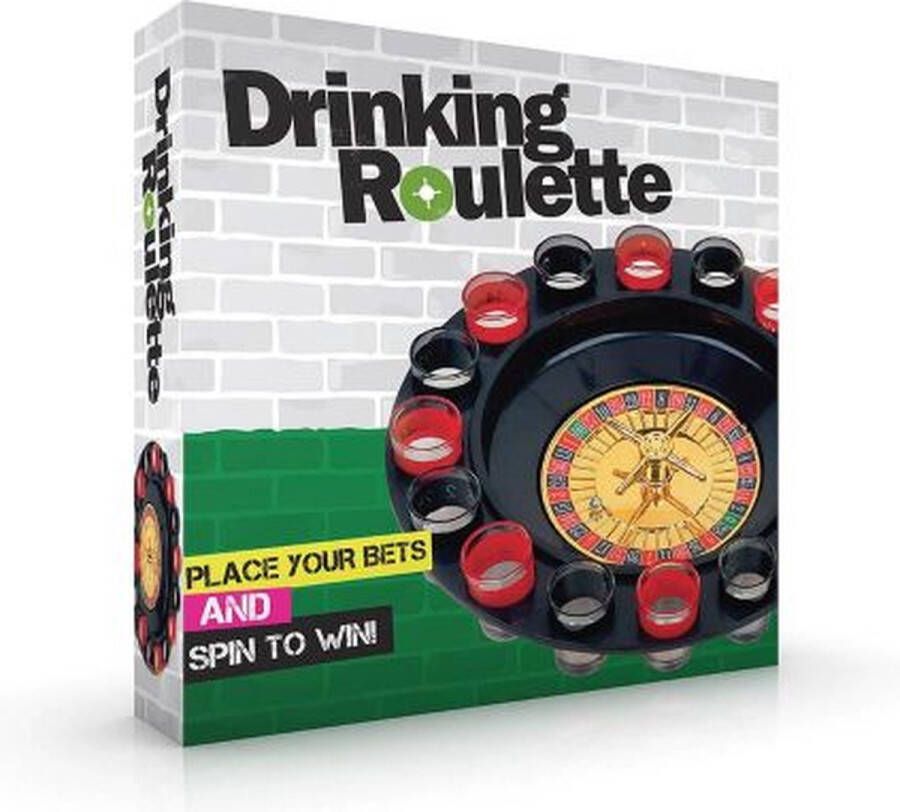 Winning Moves Drinking Roulette 16 Shotjes Winning