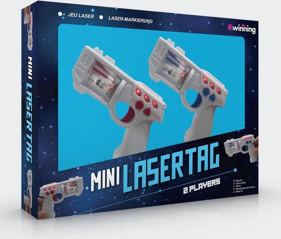 #winning Mini Lasergameset Speelgoedblaster Laser Tag Lasergame Set voor Kinderen 2 Spelers