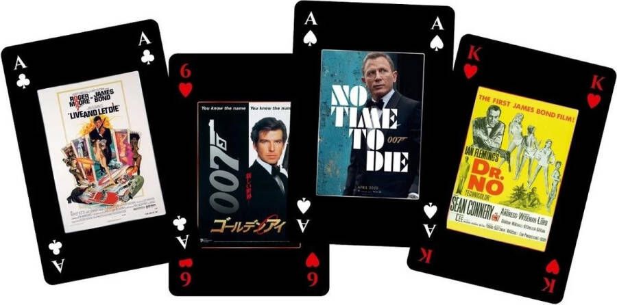 Winning Moves James Bond 007 Waddingtons Number Playing Cards speelkaarten