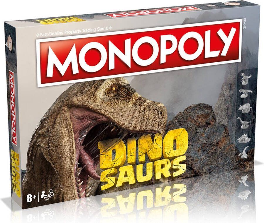 Winning Moves Monopoly Bordspel Dinosaurs Engels