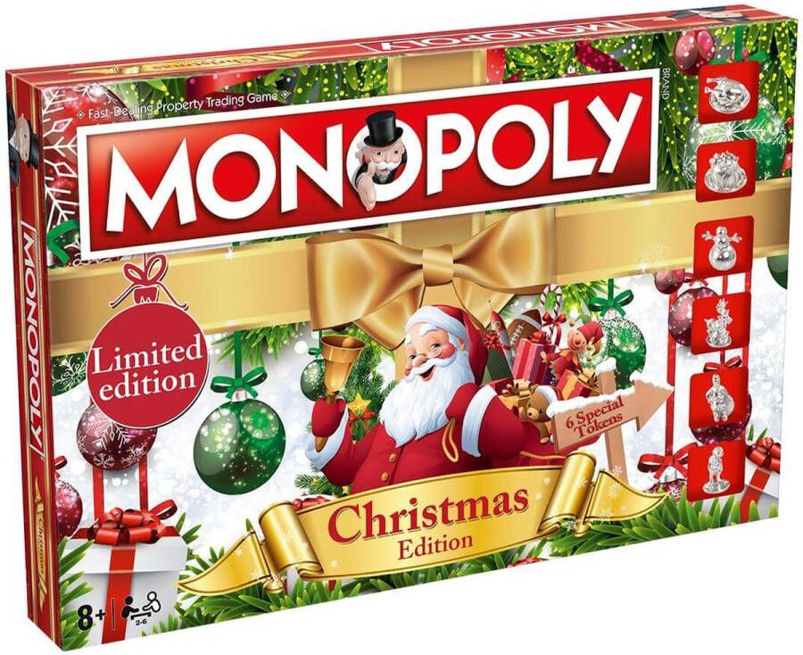 Hasbro Monopoly Christmas Edition Limited Edition (Engelstalig)