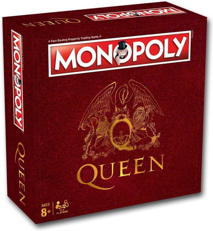 Winning Moves Monopoly Queen Engelstalig
