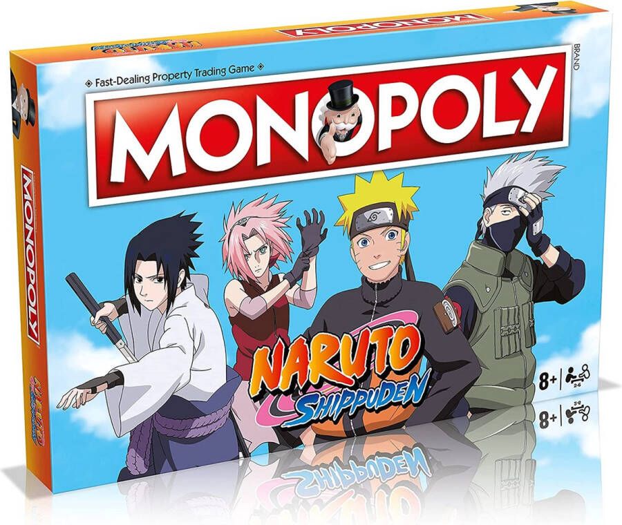 Hasbro Monopoly Naruto Shippuden Edition (Engelstalig)