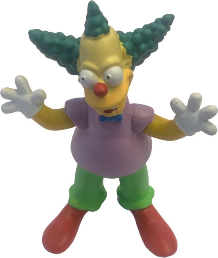 Winning Moves The Simpsons speelfiguur Krusty de Clown 10 cm kunststof