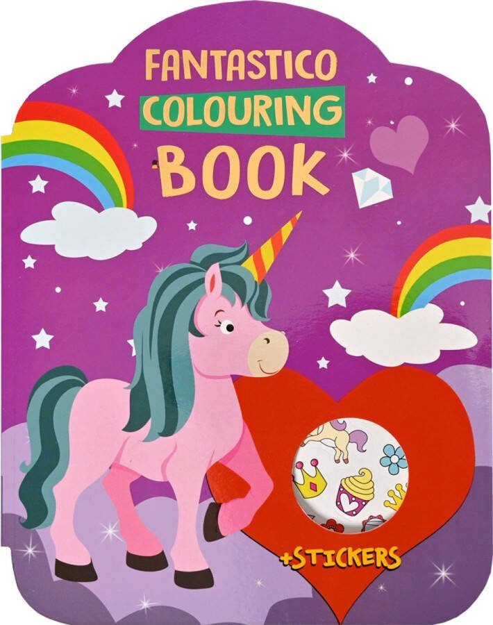 WIns-Holland B.V. Kleurboek Fantastico Unicorn