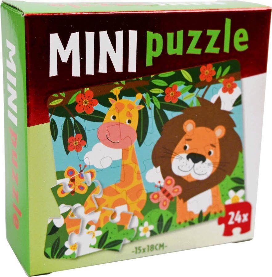 WIns-Holland B.V. Mini puzzel Safari
