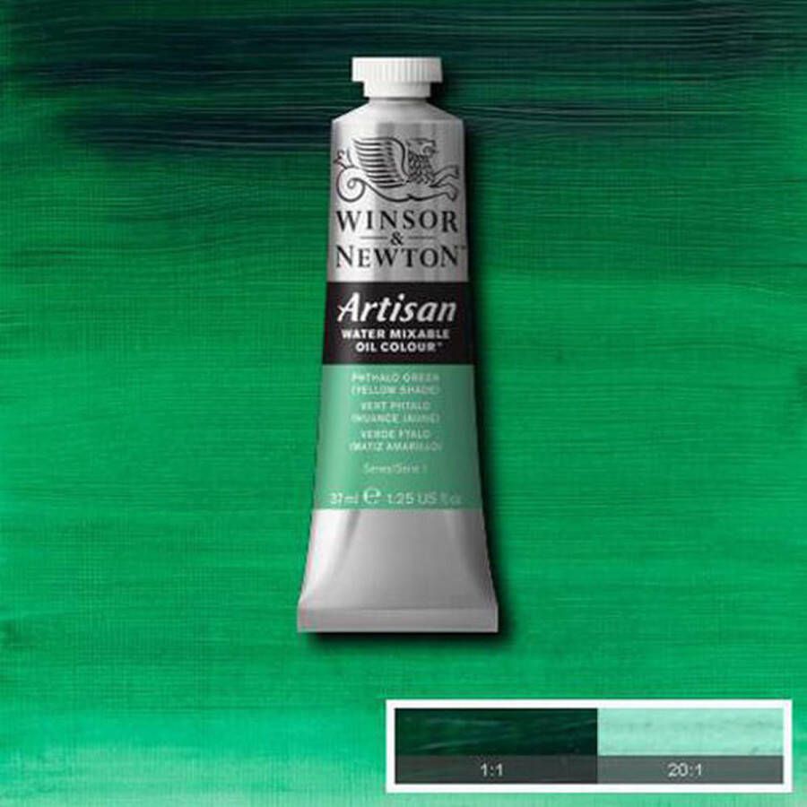 Winsor & Newton Artisan Water Mixable Oil Colour Phthalo Green Yellow 521 37ml