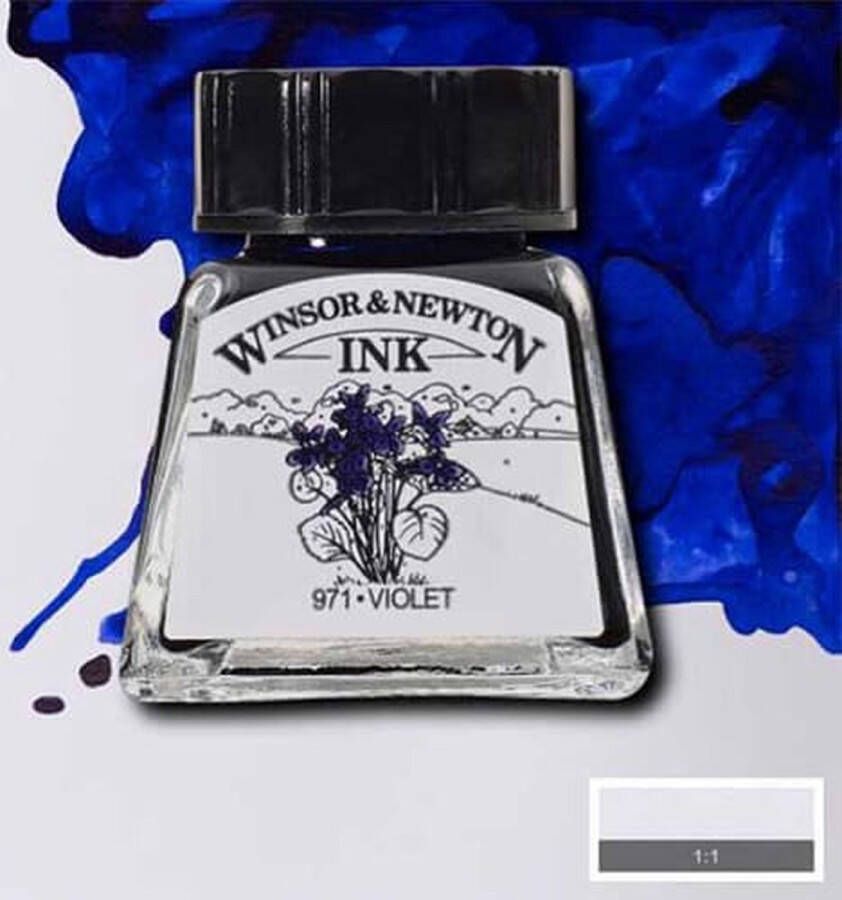 Winsor & Newton Drawing Ink Violet 14ml