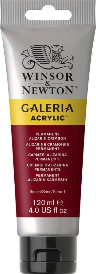 Winsor & Newton Galeria Acryl 120ml Permanent Alizcrimson