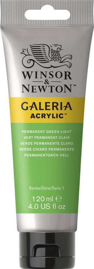 Winsor & Newton Galeria Acryl 120ml Permanent Green Light