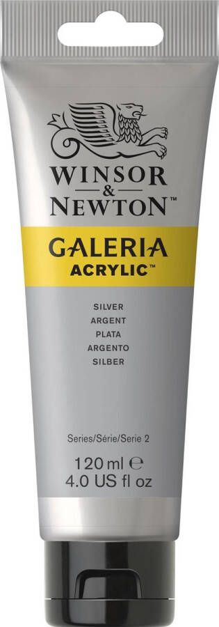 Winsor & Newton Galeria Acryl 120ml Silver