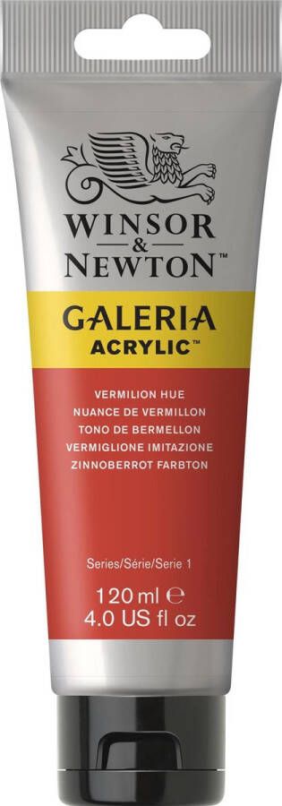 Winsor & Newton Galeria Acryl 120ml Vermilion Hue