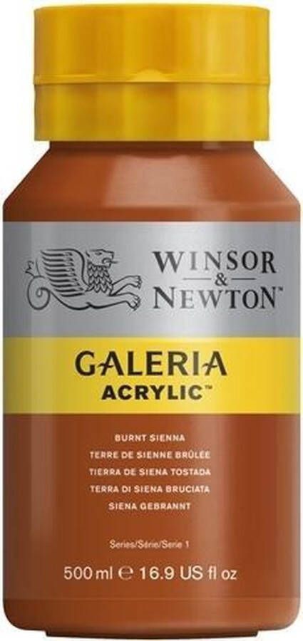 Winsor & Newton Galeria Acryl 500ml Burnt Sienna