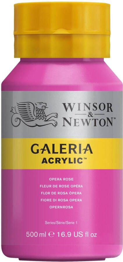 Winsor & Newton Galeria Acryl 500ml Opera Rose